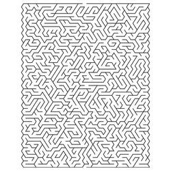 Coloring page: Labyrinths (Educational) #126472 - Printable coloring pages