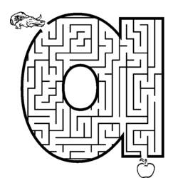 Coloring page: Labyrinths (Educational) #126477 - Free Printable Coloring Pages