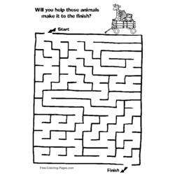 Coloring page: Labyrinths (Educational) #126486 - Free Printable Coloring Pages