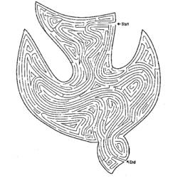 Coloring page: Labyrinths (Educational) #126490 - Free Printable Coloring Pages