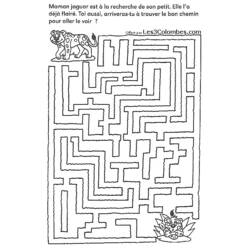 Coloring page: Labyrinths (Educational) #126493 - Free Printable Coloring Pages