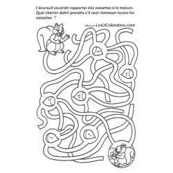 Coloring page: Labyrinths (Educational) #126494 - Free Printable Coloring Pages