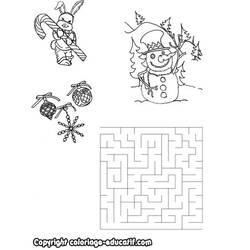 Coloring page: Labyrinths (Educational) #126495 - Free Printable Coloring Pages