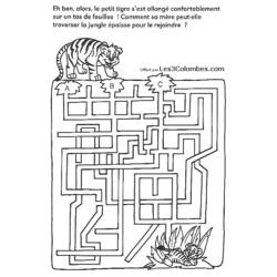 Coloring page: Labyrinths (Educational) #126502 - Free Printable Coloring Pages