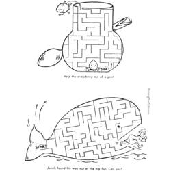 Coloring page: Labyrinths (Educational) #126503 - Free Printable Coloring Pages