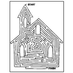 Coloring page: Labyrinths (Educational) #126514 - Free Printable Coloring Pages