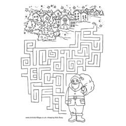 Coloring page: Labyrinths (Educational) #126559 - Free Printable Coloring Pages