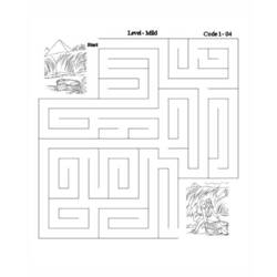 Coloring page: Labyrinths (Educational) #126560 - Free Printable Coloring Pages