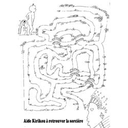 Coloring page: Labyrinths (Educational) #126570 - Free Printable Coloring Pages