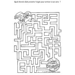 Coloring page: Labyrinths (Educational) #126573 - Free Printable Coloring Pages