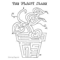 Coloring page: Labyrinths (Educational) #126585 - Free Printable Coloring Pages