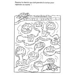 Coloring page: Labyrinths (Educational) #126593 - Free Printable Coloring Pages