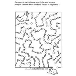 Coloring page: Labyrinths (Educational) #126603 - Free Printable Coloring Pages