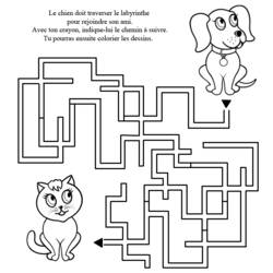 Coloring page: Labyrinths (Educational) #126605 - Free Printable Coloring Pages