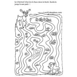 Coloring page: Labyrinths (Educational) #126614 - Free Printable Coloring Pages