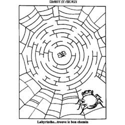 Coloring page: Labyrinths (Educational) #126616 - Free Printable Coloring Pages