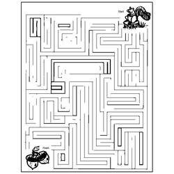 Coloring page: Labyrinths (Educational) #126621 - Free Printable Coloring Pages