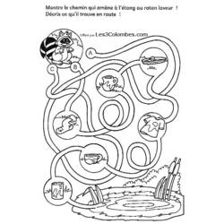 Coloring page: Labyrinths (Educational) #126629 - Free Printable Coloring Pages