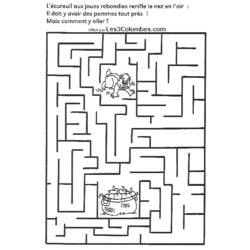 Coloring page: Labyrinths (Educational) #126653 - Free Printable Coloring Pages