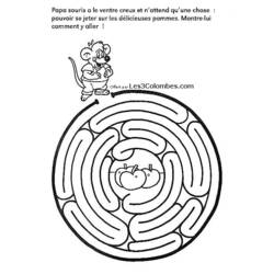 Coloring page: Labyrinths (Educational) #126689 - Free Printable Coloring Pages