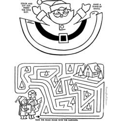 Coloring page: Labyrinths (Educational) #126747 - Free Printable Coloring Pages