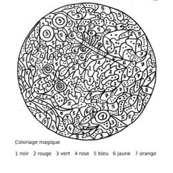 Coloring page: Magic coloring (Educational) #126110 - Free Printable Coloring Pages
