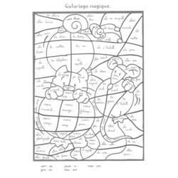 Coloring page: Magic coloring (Educational) #126117 - Free Printable Coloring Pages