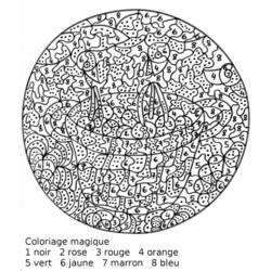 Coloring page: Magic coloring (Educational) #126131 - Printable coloring pages