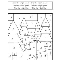 Coloring page: Magic coloring (Educational) #126156 - Free Printable Coloring Pages