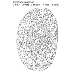 Coloring page: Magic coloring (Educational) #126179 - Free Printable Coloring Pages