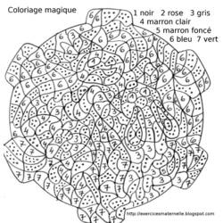 Coloring page: Magic coloring (Educational) #126188 - Printable coloring pages
