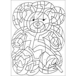 Coloring page: Magic coloring (Educational) #126263 - Free Printable Coloring Pages