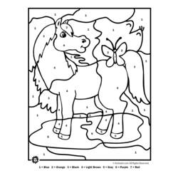Coloring page: Magic coloring (Educational) #126294 - Free Printable Coloring Pages
