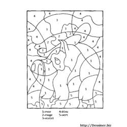 Coloring page: Magic coloring (Educational) #126301 - Free Printable Coloring Pages