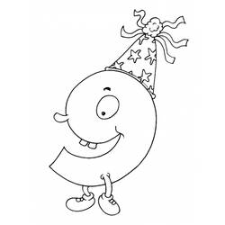 Coloring page: Numbers (Educational) #125127 - Free Printable Coloring Pages