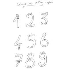 Coloring page: Numbers (Educational) #125154 - Free Printable Coloring Pages