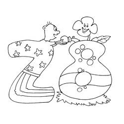 Coloring page: Numbers (Educational) #125173 - Free Printable Coloring Pages