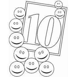 Coloring page: Numbers (Educational) #125180 - Free Printable Coloring Pages