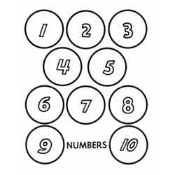 Coloring page: Numbers (Educational) #125325 - Free Printable Coloring Pages