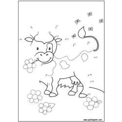 Coloring page: Point to point coloring (Educational) #125833 - Printable coloring pages