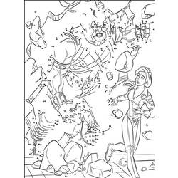 Coloring page: Point to point coloring (Educational) #125912 - Free Printable Coloring Pages