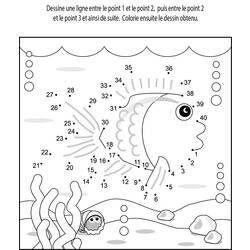 Coloring page: Point to point coloring (Educational) #125955 - Printable coloring pages