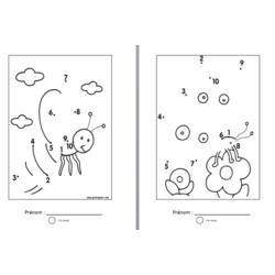 Coloring page: Point to point coloring (Educational) #125957 - Printable coloring pages