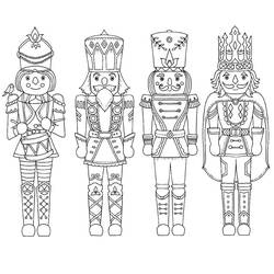 Nutcracker (Fairy Tales and Stories) coloring page #205928 to print and color