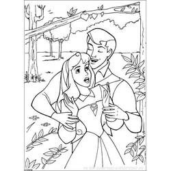 Sleeping Beauty (Fairy Tales and Stories) coloring page #130784 to print and color
