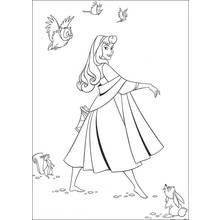 Sleeping Beauty (Fairy Tales and Stories) coloring page #130818 to print and color