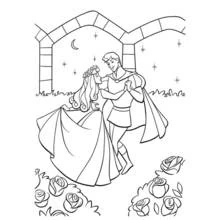 Sleeping Beauty (Fairy Tales and Stories) coloring page #130870 to print and color