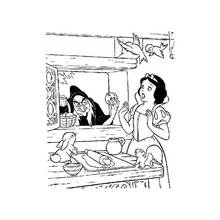 Snow White and the Seven Dwarfs (Fairy Tales and Stories) coloring page #133850 to print and color