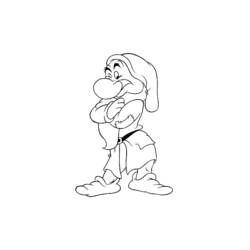 Snow White and the Seven Dwarfs (Fairy Tales and Stories) coloring page #133890 to print and color
