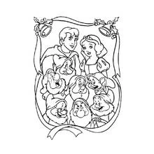 Snow White and the Seven Dwarfs (Fairy Tales and Stories) coloring page #133903 to print and color